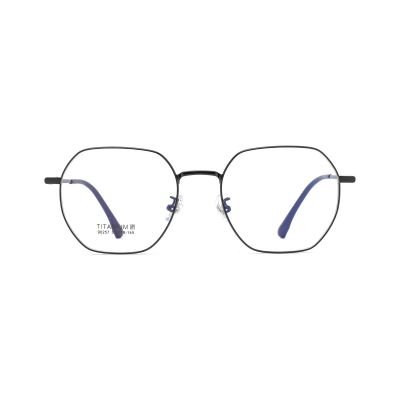 Edgy Hexagonal Metal Optical Frame