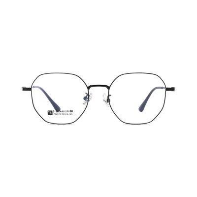 Angular Geometric Metal Eyeglasses