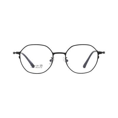 Half-Rim Geometric β-Titanium Optical Frame