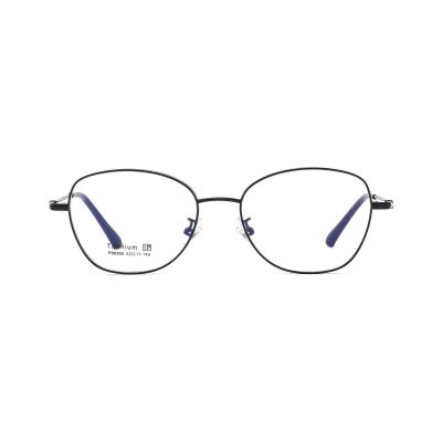 Lightweight Round β-Titanium Eyeglass Frame