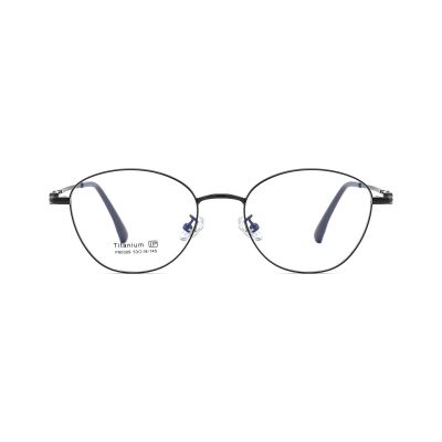 Lightweight Round β-Titanium Eyeglass Frame