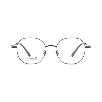 Lightweight Round β-Titanium Eyeglass Frame