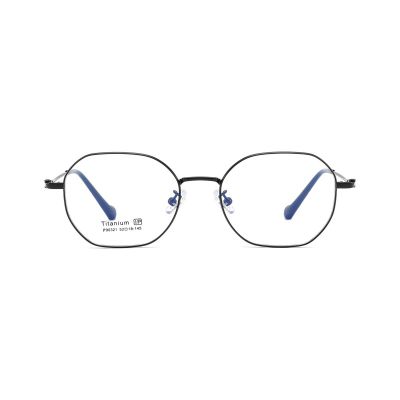 Edgy Hexagonal Metal Optical Frame