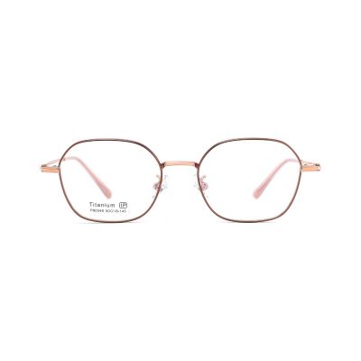 Swept Cat-Eye Metal Optical Frame